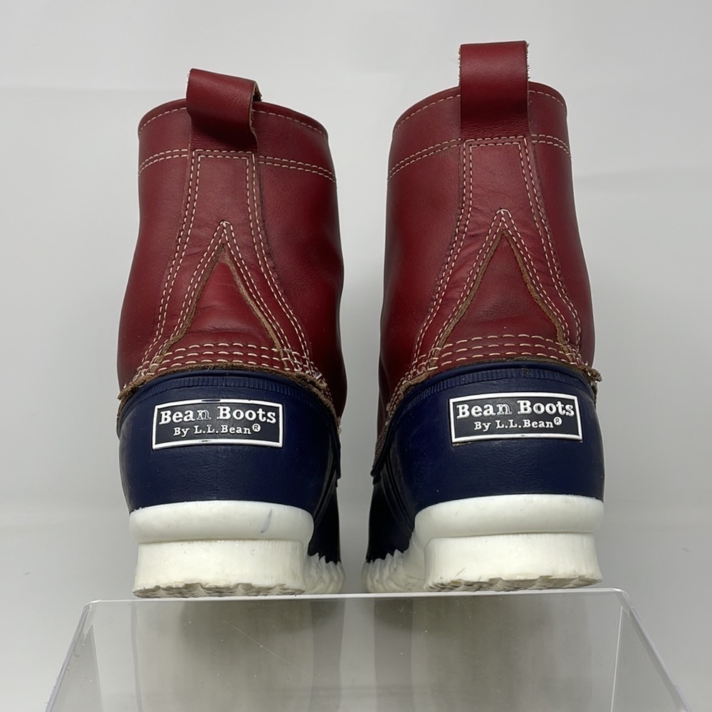 MADE IN USA 🇺🇸 Men's Small Batch L.L.Bean 8” Duck Boots SZ9 (Women’s 10.5) - Picture 5 of 15